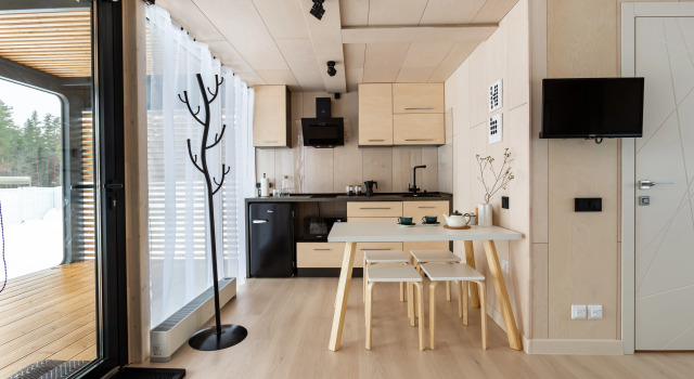 Коттедж с красивым видом из окна Частный дом Chill House S
