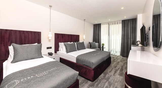 Standardní Třílůžkový pokoj Pera Bosphorus Hotel