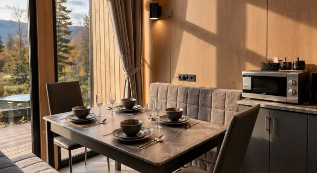 Barn Po Rodnikovoy Ot Ingesh Private house, Prenota Casa vacanze Sheregesh 