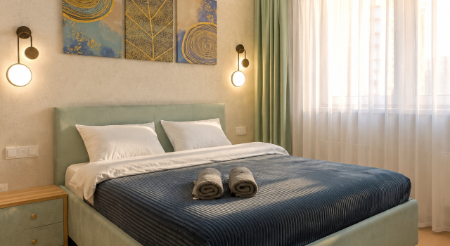 Apartment Blanket Pillow Milenium 2, Prenota Appartamento Hotel a Tatarstan con parcheggio, Parcheggio