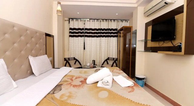 Номер Deluxe с красивым видом из окна Отель Ganesha Inn