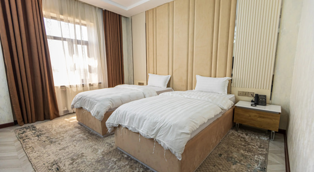 Camera tripla Superior con vista sulla città Firdavsi Hotel