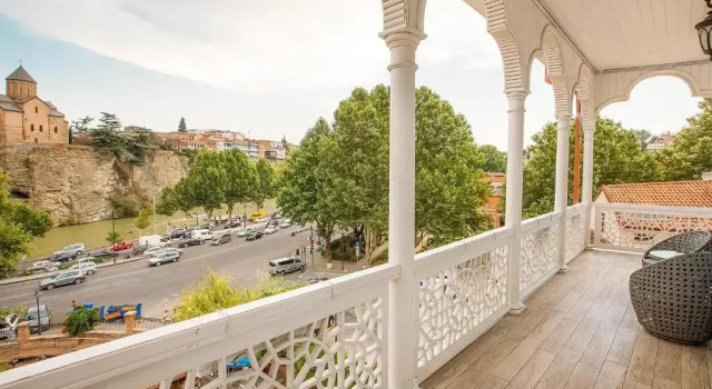 Двухместный номер Deluxe с балконом и с красивым видом из окна Hotel Aivani Old Tbilisi