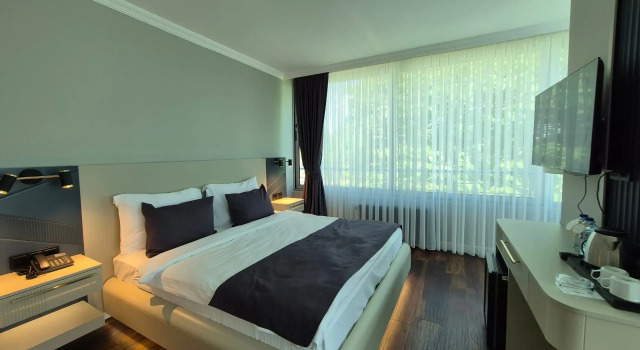Двухместный номер Deluxe с балконом и с видом на море Destiny Marine Deluxe Hotel