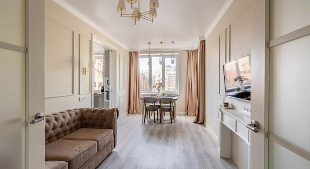 Chetyrekhkomnatnye YOUR APART S Vidom Na Domik Petra 1 I Nevu Apartments, Rezervovat Apartmán Petrogradskiy district Petrohrad, poblíž Troitskaya Square