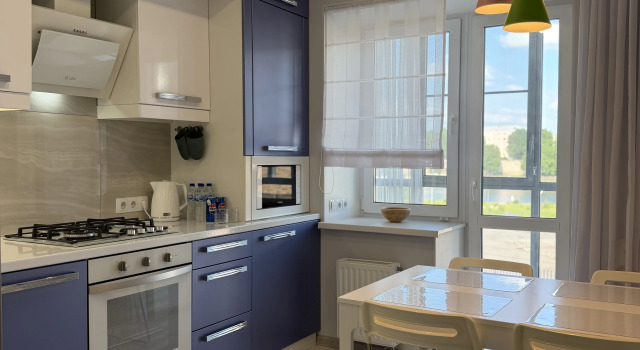 Vidovaya Dvukhkomnatnaya v Zhk Parus Deluxe Flat, Prenota Appartamento Pskov 