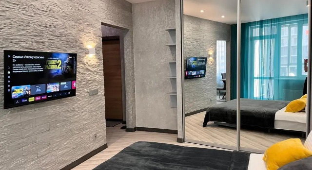 Tikhie Zori Flat, Reserva ahora Apartamento Hoteles en Krasnoyarsk con aparcamiento, Aparcamiento