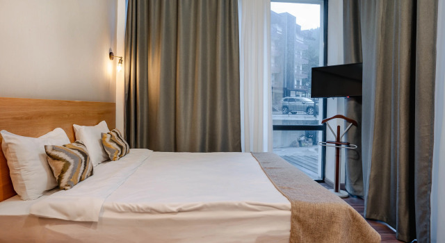 Люкс с 2 комнатами Отель Bakuriani Inn