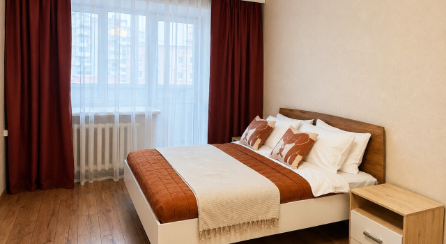 Prival | Uyut I Komfort U Kamskoy Ges Apartments, Prenota Appartamento Hotel a Perm Krai con parcheggio, Parcheggio