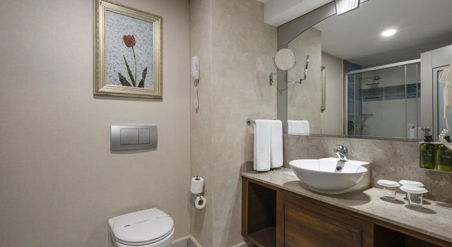 Двухместный номер Standard с балконом и с видом на море Отель Side Star Resort