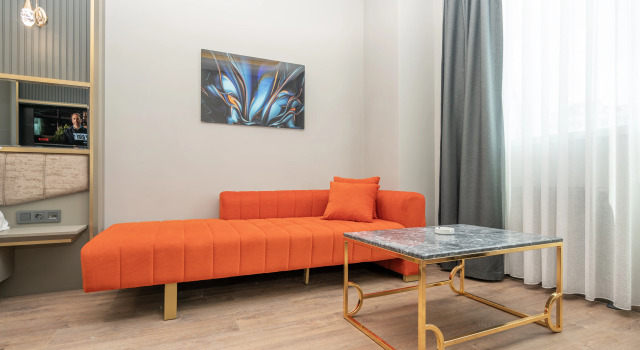 Standaard Tweepersoonskamer met uitzicht Boutique hotel 216 ruby suite