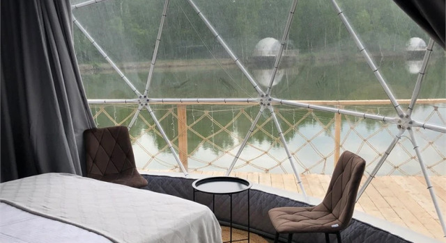 Sobol Chalet mit Blick Glemping Shale Na Vode