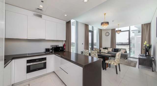 Апартаменты Апартаменты Lagoon View | 1Br | District One
