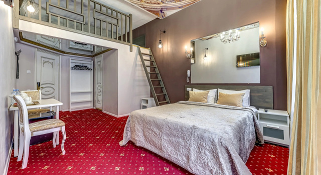 Семейный люкс Executive с балконом и с видом на город Меблированные комнаты Grand Old City Apartments