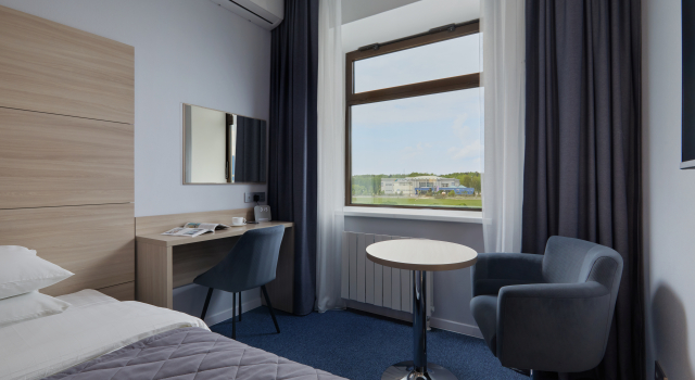 Komfort Zimmer 1 Schlafzimmer Hotel Rezident-Hotel