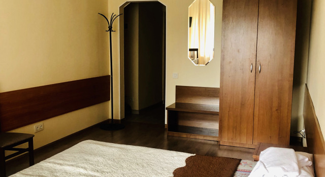 Dvoulůžkový s manželskou postelí Junior Suite a výhledem na město Hotel ReaKomp