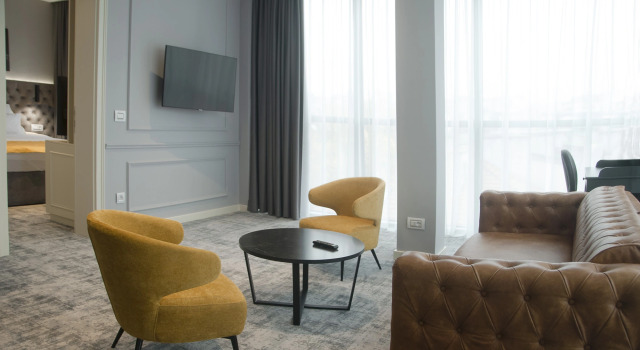 Люкс Deluxe с красивым видом из окна Отель H41 Luxury Suites