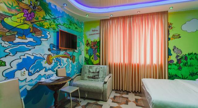 Номер Семейный Кот Леопольд Отель Замок Короля