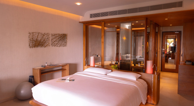 Двухместный люкс с бассейном Wellness с балконом и с видом на бассейн Sri Panwa Phuket Luxury Pool Villa Hotel