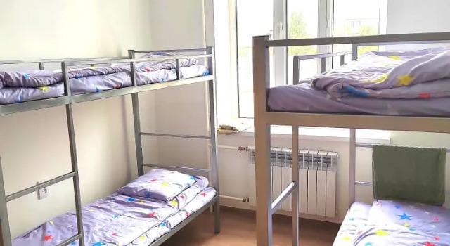 Четырёхместный номер Economy Хостел Hostel_Osh
