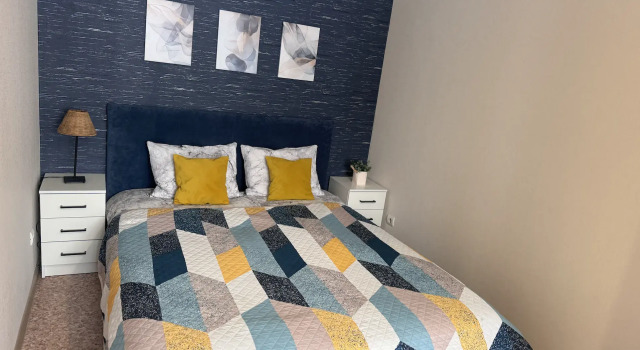Квартира уютная 1-комнатная, 40 м²