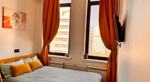 Uyutnaya studiya ryadom s metro Prospekt Vernadskogo Apartments, Book Apartment Moscow Russia