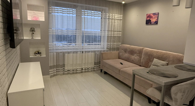 S Vidom Na Gorod V Neboskrebe Flat, Book Apartment Hotels in Vitebsk Region with Parking, Parking