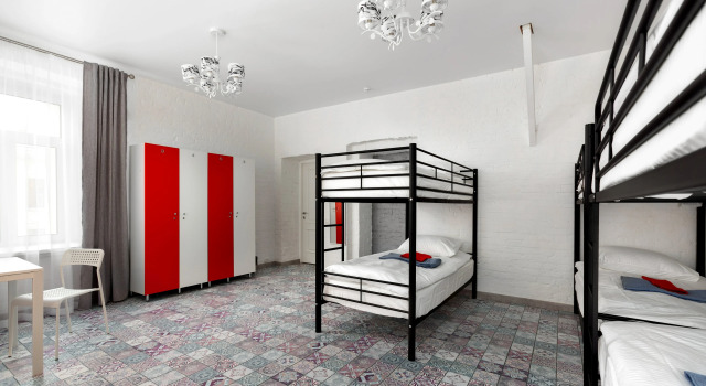 Lit en dortoir (dortoir masculin) WOW Hostel