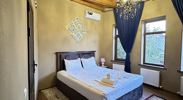 Clássico Casal quarto Darvozai Samarkand Boutique Hotel