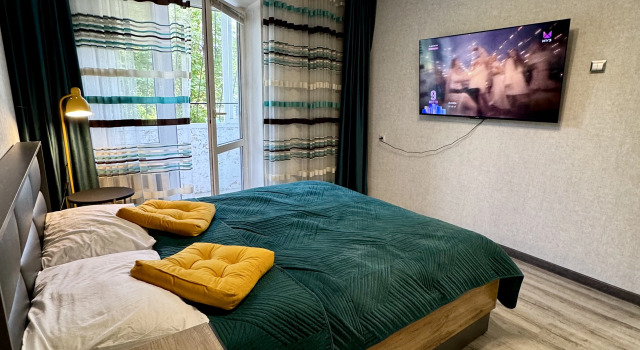 Sova39 Uyutnoe Prostranstvo dlya Otdyxa, ryadom Skver i Tennisnye Korty Flat, Boek Appartement Hotels in Oblast Kaliningrad met parkeren, Parkeren
