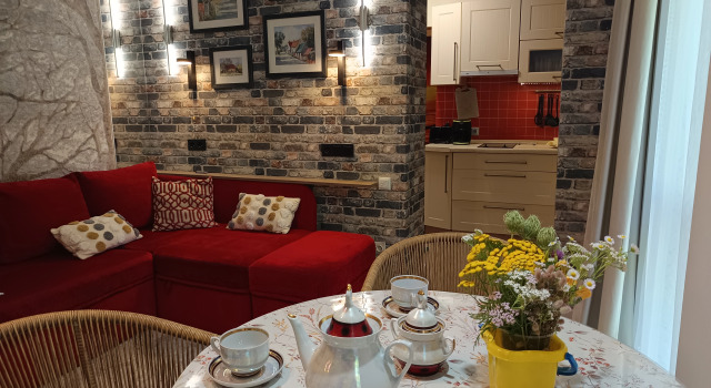 Studiya Red v Tsentre Ryadom s Yantar-Khollom Apartments, Book Apartment Svetlogorsk 