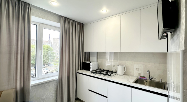 1-K. Kvartiry U Ledovogo Dvortsa Sporta Flat, Réserver Appartement Hôtels pas chers à Chelyabinsk Region
