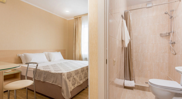 Двухместный номер Comfort с видом на внутренний двор Меблированные комнаты Home-otel