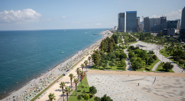 Люкс с видом на море Batumi View Luxury