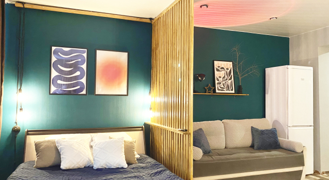 Studiya Flat 1, Reserva ahora Apartamento Hoteles en Krasnoyarsk con aparcamiento, Aparcamiento