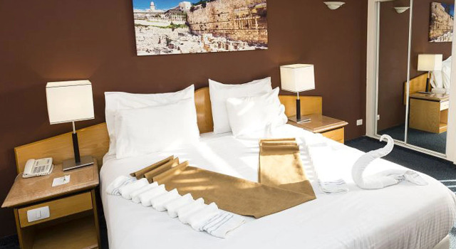 Одноместный номер Deluxe с балконом и с красивым видом из окна Skyline Hotel Jerusalem