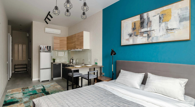 Apartments Knokey Petrovsky Park, Buchen Sie Ferienwohnung Nördlicher Verwaltungsbezirk Moskau, in der Nähe von U-Bahn-Station Dynamo