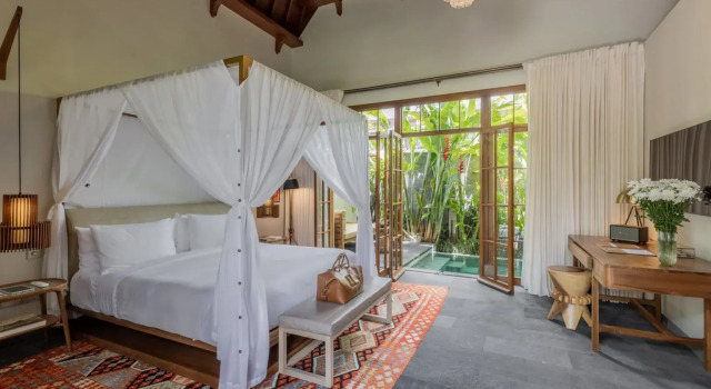 Двухместный люкс Pavilion Pool Отель La Reserve 1785 Canggu