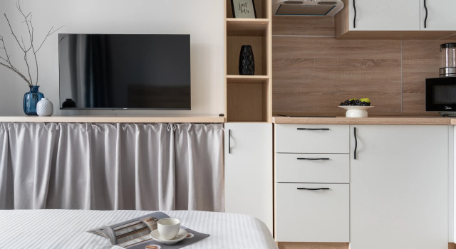 Bazilik Apartments, Prenota Appartamento Hotel a UAO Area con parcheggio, Parcheggio