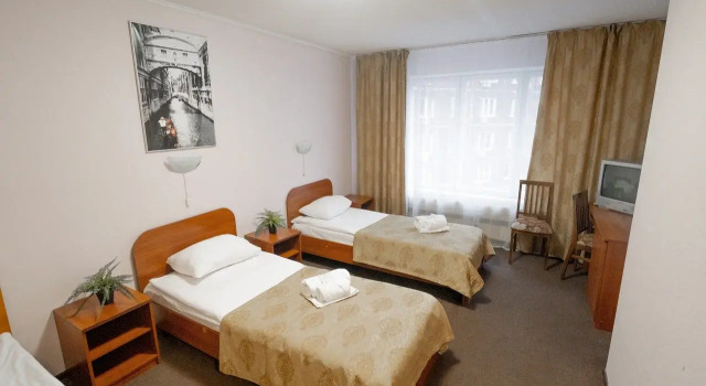 Ekonomický Dvoulůžkový s manželskou postelí pokoj Baikal Hotel