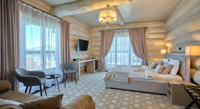 Номер Deluxe Отель Тайга&Озеро