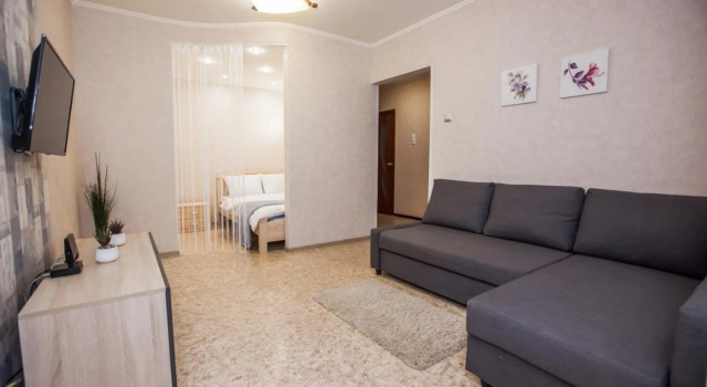 Апартаменты с балконом Апартаменты ZebraHome на Южном шоссе