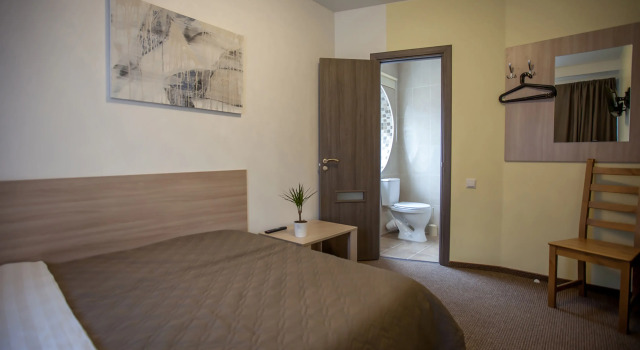 Ekonomický Dvoulůžkový s manželskou postelí pokoj Arbat Inn Hotel
