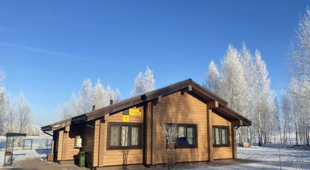 Шале Forest с 3 комнатами База отдыха Экопарк Акварель