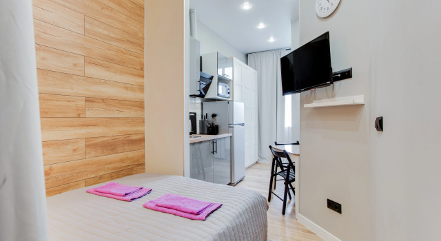 Studiya S Dvuspalnoy Krovatyyu Usovo-Park Flat, Réserver Appartement Usovo Oblast de Moscou