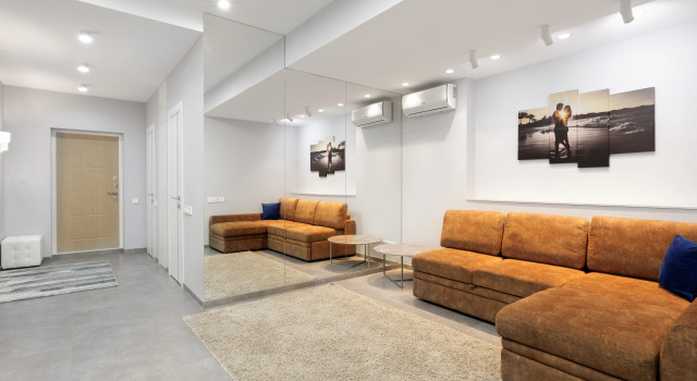 Апартаменты c 1 комнатой с балконом и с видом на море Апарт-отель Sphera Apartments by Stellar Hotels Sochi