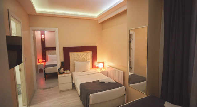 Номер семейный Large Connecting Цокольный этаж Albatros Hagia Sophia Hotel