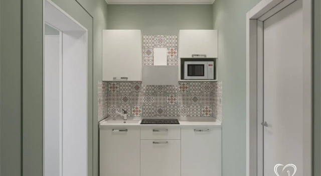 Apartment + с террасой с 2 комнатами Отель Огни Маяка