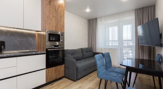 1-Komnatnaya V Novom Dome Flat, Rezervovat Apartmán Hotely v Amurská s parkováním, Parkování