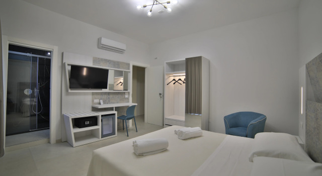 Двухместный номер Deluxe с балконом и с видом на море Hotel da ettore